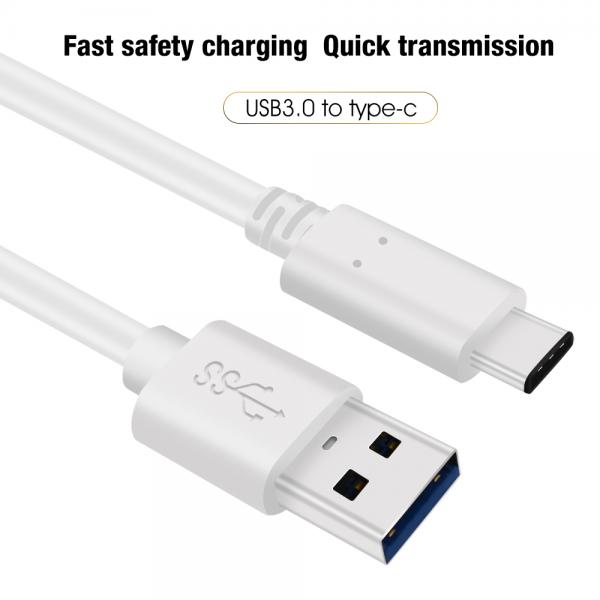 Picture of USB 3.0 Type C cable PVC（white）